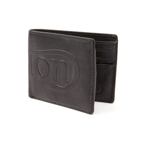 Norton // Debossed Wallet // Black