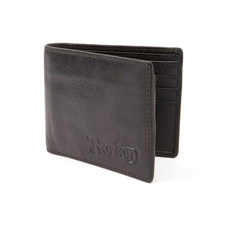 Norton // Bi-Fold Wallet // Black