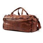 Leather Holdall // Tan