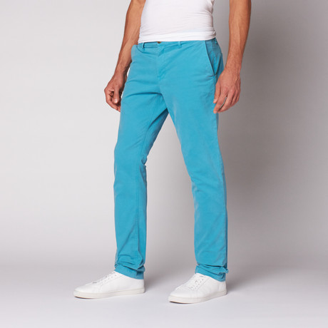 Peder Flo Trouser // Lagune (29WX34L)