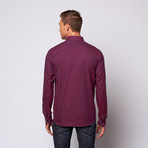 Anders Vik Sport Button Down // Dark Purple (XL)