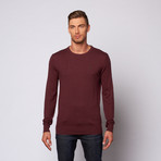 Simen Loen Sport Crew Sweater // Burgundy (L)