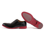 Kabaccha // Wingtip // Black + Oxblood (US: 7)