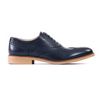 Wingtip // Dark Blue + Beige (US: 11)