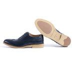 Wingtip // Dark Blue + Beige (US: 11)