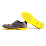 Kabaccha // Wingtip // Grey + Yellow (US: 14)