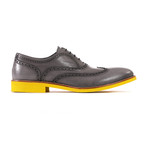 Kabaccha // Wingtip // Grey + Yellow (US: 14)