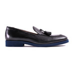 Kabaccha // Loafer // Black + Blue (US: 10.5)