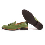 Loafer // Green + Brown (US: 10.5)