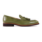 Loafer // Green + Brown (US: 10.5)