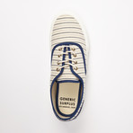 Borstal Stripe Sneaker // Navy (US: 9.5)