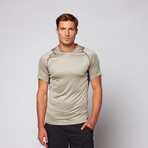 General Short Sleeve Shirt // Drizzle (S)