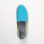 Slip-On Chambray // Ocean + Green (US: 7)