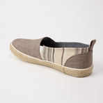 Slip-On Chambray // Brown (US: 9.5)