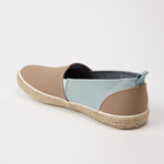 Slip-On Chambray // Sand + Blue (US: 9)
