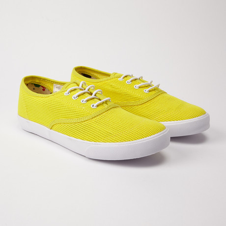 Borstal Mesh Lace-Up Sneaker // Maize (US: 7)