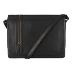 Rory Messenger Bag // Black