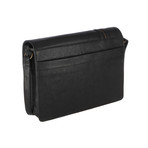 Rory Messenger Bag // Black