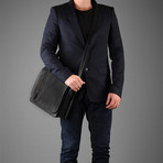 Rory Messenger Bag // Black