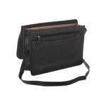 Rory Messenger Bag // Black