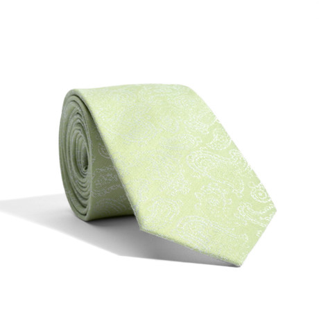 Paisley Tie // Lime