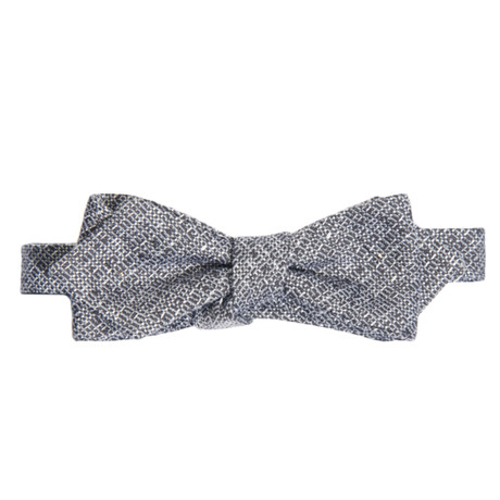 Chain Link Bow Tie // Grey