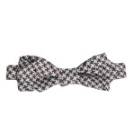 Woven Bow Tie // Houndstooth