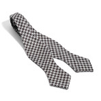 Woven Bow Tie // Houndstooth