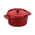 ARCANA // Red Round Pot (0.25L / 10cm)