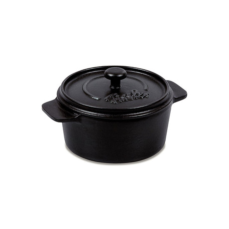 ARCANA // Black Round Pot (0.25L / 10cm)