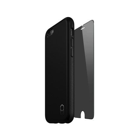ITG Level Case + Privacy Screen Protector // Black (iPhone 6)