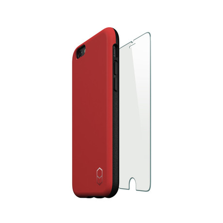 ITG Level Case + Screen Protector // Red (iPhone 6)