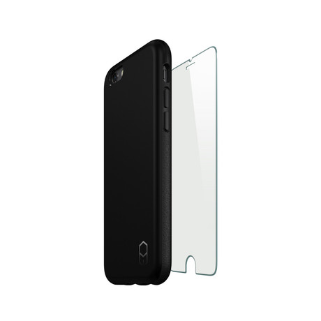 ITG Level Case + Screen Protector // Black (iPhone 6)
