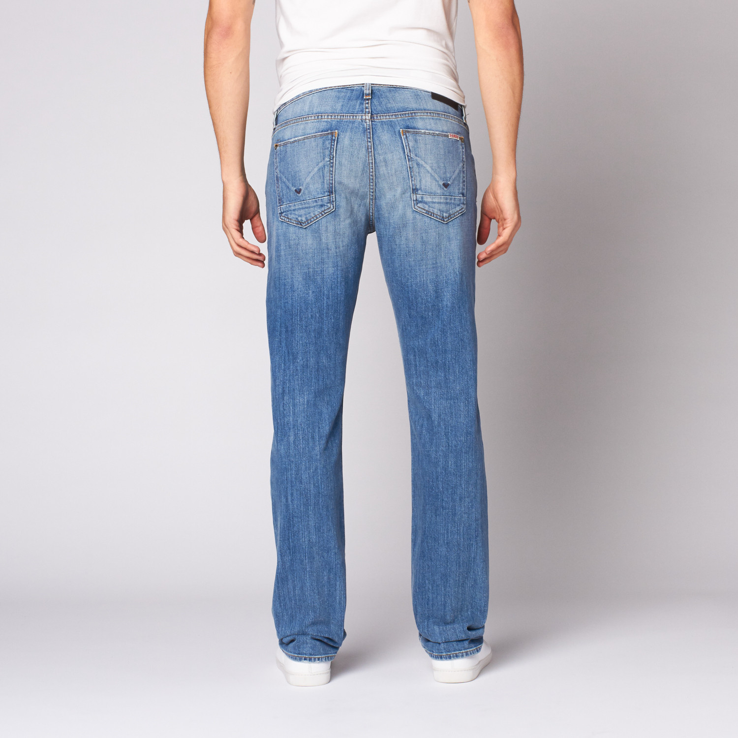 Byron 5 Pocket Straight Zip Fly // Bixby (34WX34L) - Hudson Jeans ...