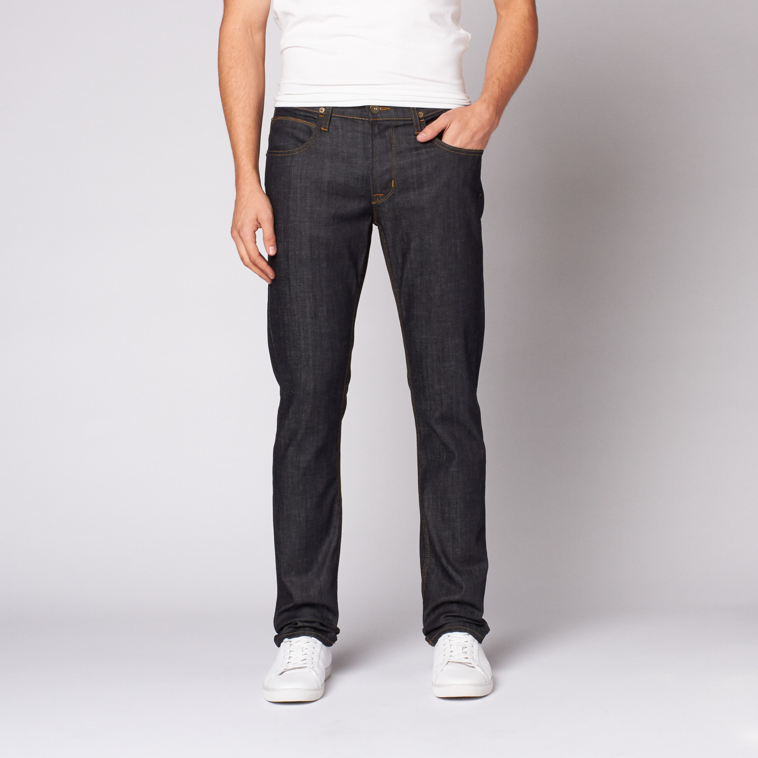 Hudson blake slim store straight zip fly