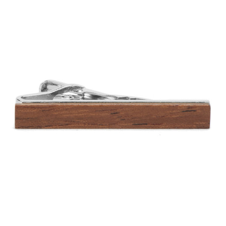 1.5" Tie Clip // Wood