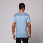 Bent Up Tee // Light Blue (S)