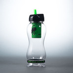 Fit Bottle // Black + Green