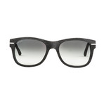 Crux // Black + Silver + Grey Gradient Lens