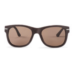 Crux // Brown + Silver + Brown Solid Lens