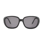 Lyra // Black + Black + Grey Solid Lens