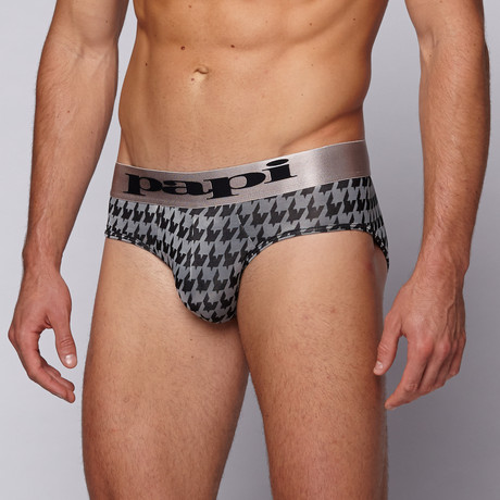 Rave Low Rise Brief // Black (S)