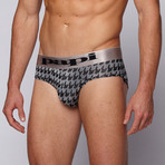 Rave Low Rise Brief // Black (L)