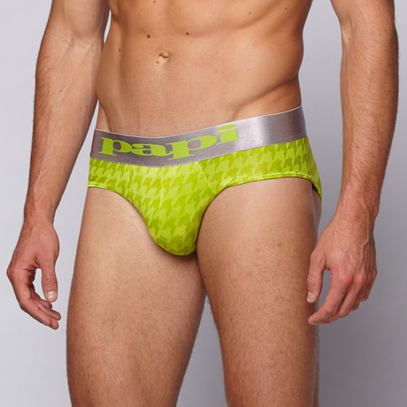 Rave Low Rise Briefs // Citron (S)