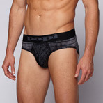 2-Pack Performance Boxer Brief // Black + Purple (M)