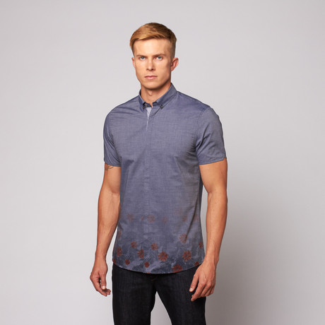 Alfred SS Shirt // Indigo (M)