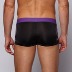 2-Pack Loop Brazilian // Black + Purple (S)