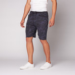Bo Short // Heather Navy (L (34))