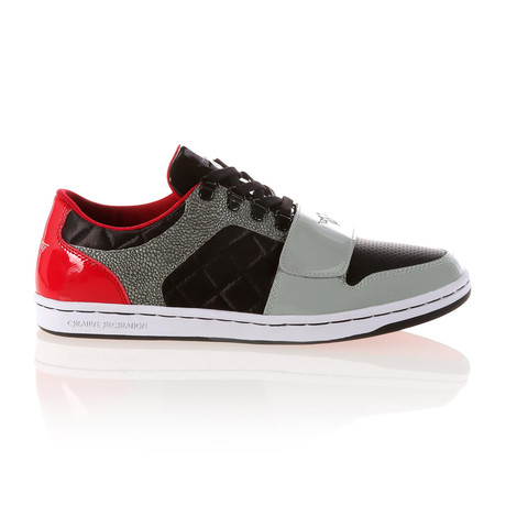 Creative Recreation // Cesario Lo Top // Black White Red (US: 8)