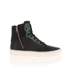 Adonis High Top // Black + Green (US: 9)
